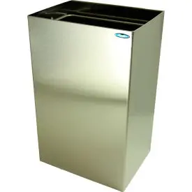 Frost Stainless Steel Wall Mount Trash Can, 15 Gallon 1