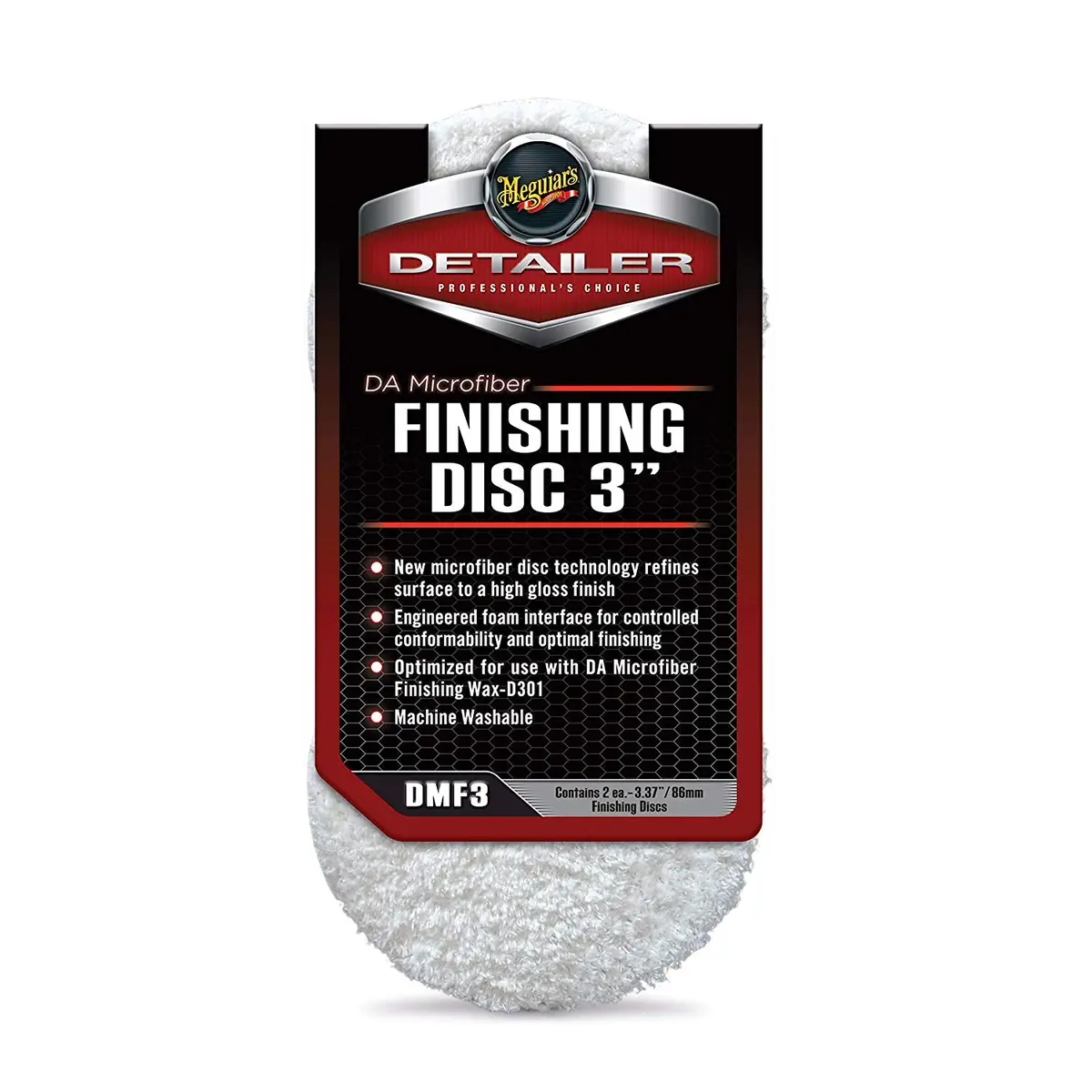 Meguiars Da Microfibre Finishing Disc 3 Inch _ 2 Pack 1