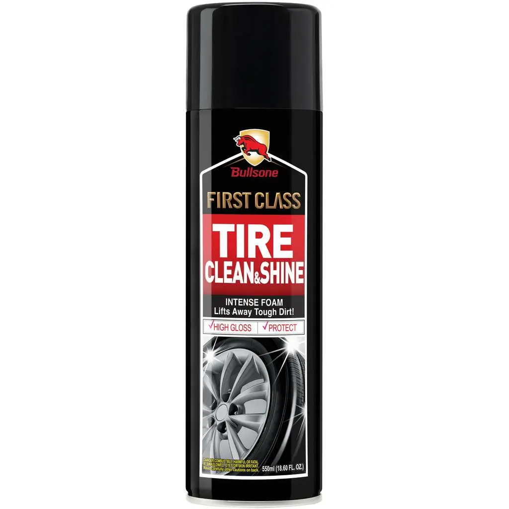 Bullsone Tire Clean & Shine - Intense Foam 1