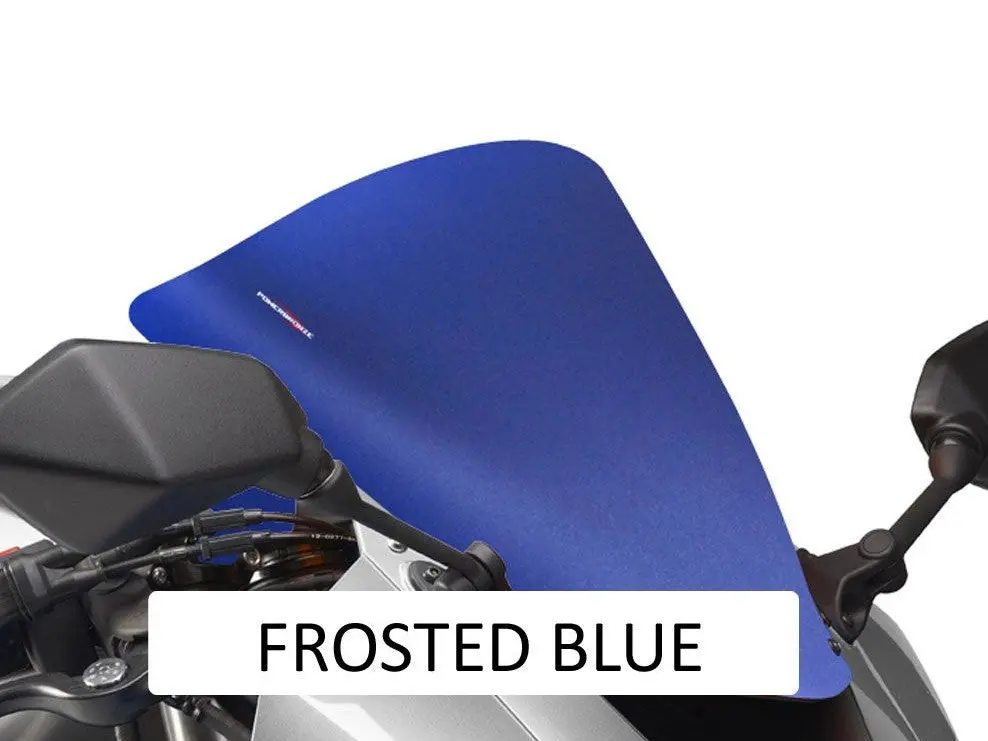 Bmw S1000rr 19-2025 Airflow Frosted Blue Double Bubble Screen By Powerbronze 2