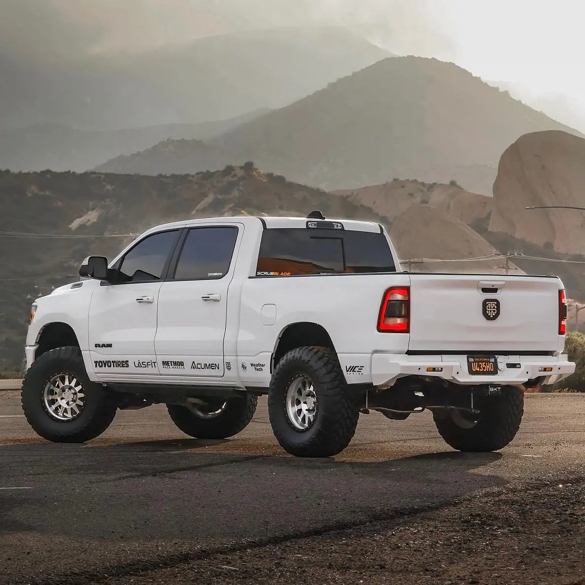 High Clearance Mod V2 Rear Bumper, 2019 - 2024 Ram 1500 Dt & Rebel 1