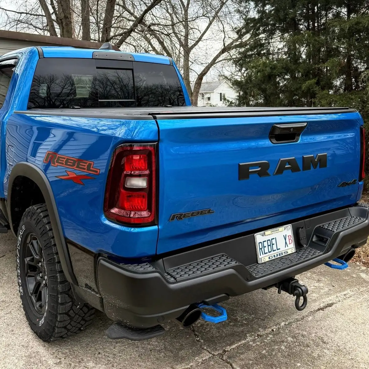 Rear Recovery Hook Mounting Kit | 5Th Gen | 2019 - 2026 Ram Rebel & 1500 Dt 1