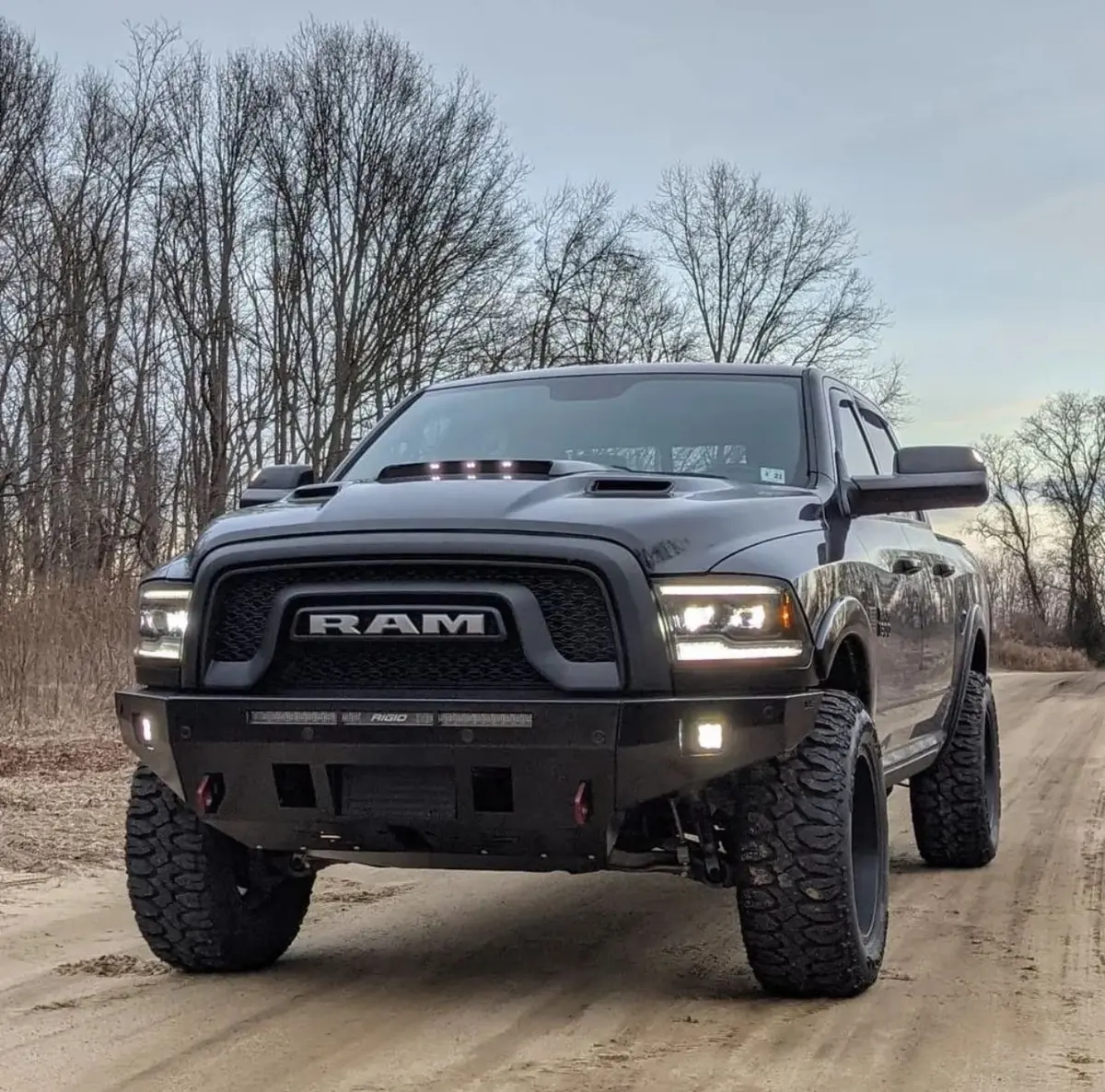 2015-2018 Ram Rebel & 2019-2023 Warlock Classic | Mod V2 Bumper 1