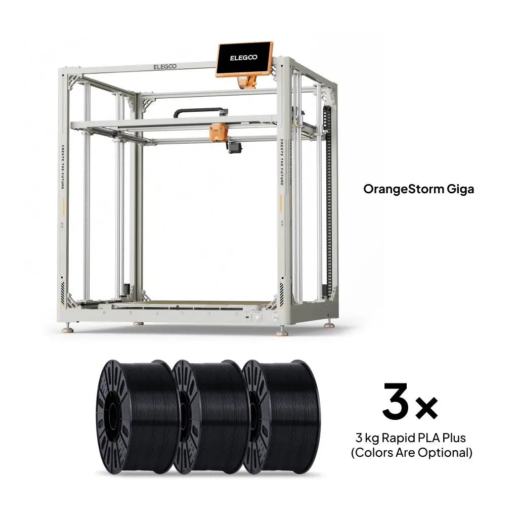 Orangestorm Giga + 3 × 3 Kg Rapid Pla Plus 1