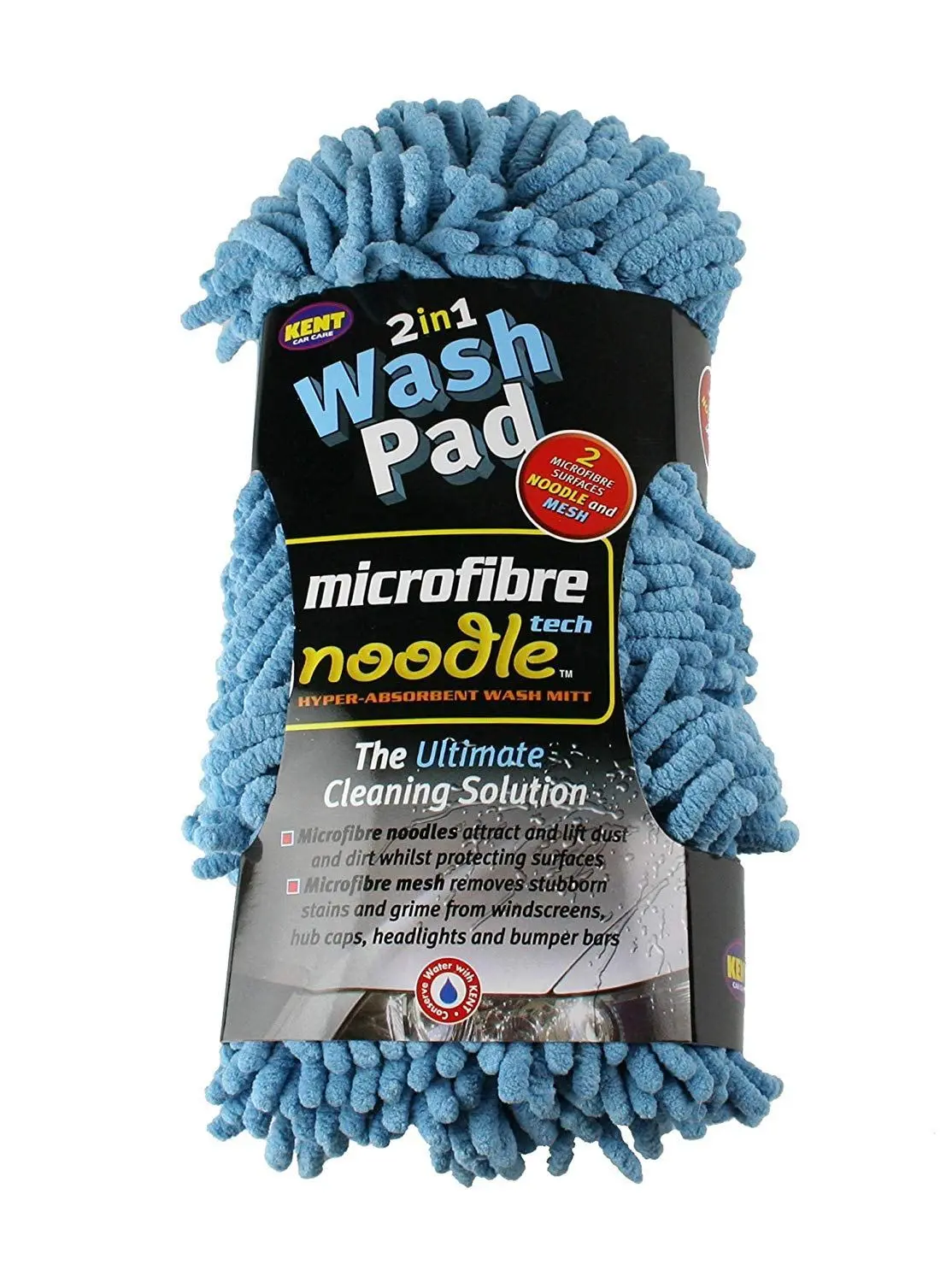 Kent 2 In 1 Microfiber Noodle Wash Pad 1