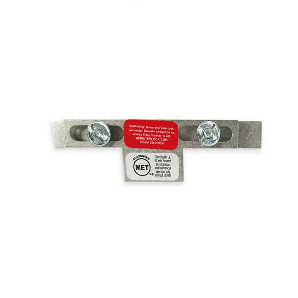 Geninterlock Sd-200Sa Generator Interlock Kit Breaker Panel 150/200 Amp Panels Square D Meter Main Homeline 1