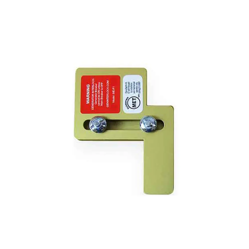 Geninterlock Sie-P1 Generator Interlock Kit Breaker Panel 100 Amp Panels Siemens And Murray 1