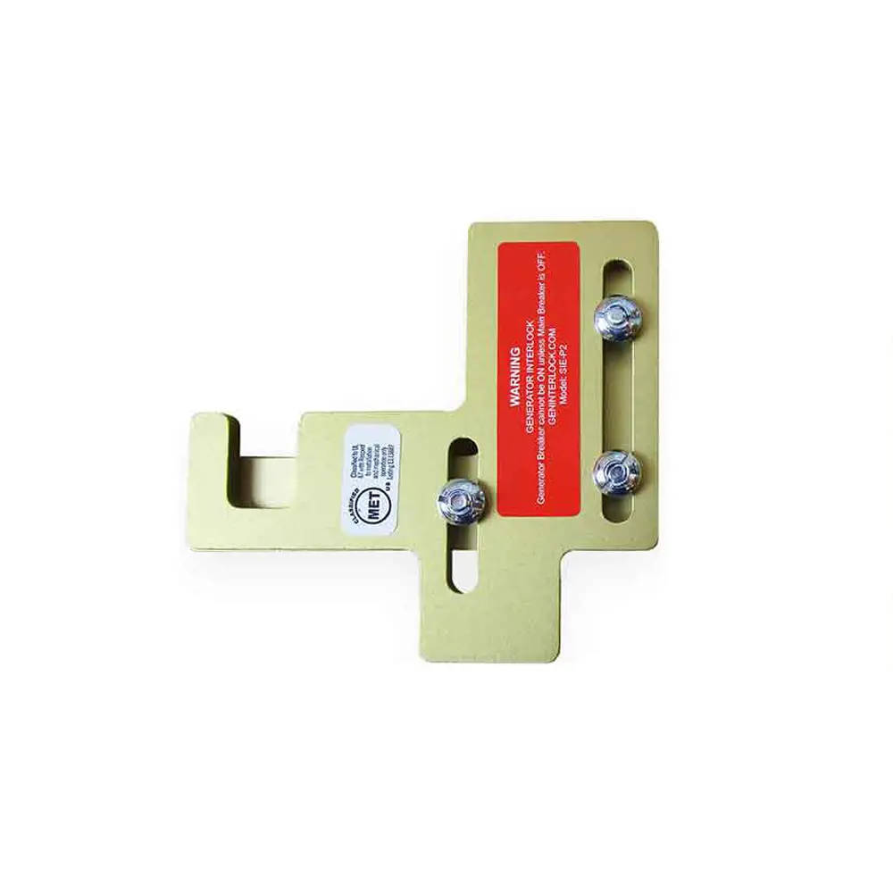 Geninterlock Sie-P2 Generator Interlock Kit Breaker Panel 150/200 Amp Panels Siemens And Murray 1