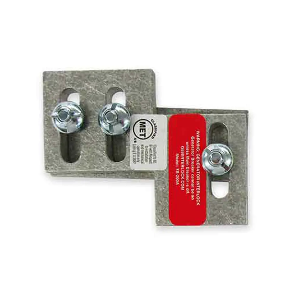 Geninterlock Tb-200A Generator Interlock Kit Breaker Panel 150/200 Amp Panels Westinghouse Thomas And Betts 1