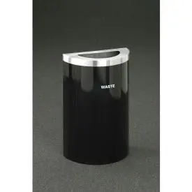 Glaro Recyclepro Value Trash Can, 16 Gallon, Satin Black 1