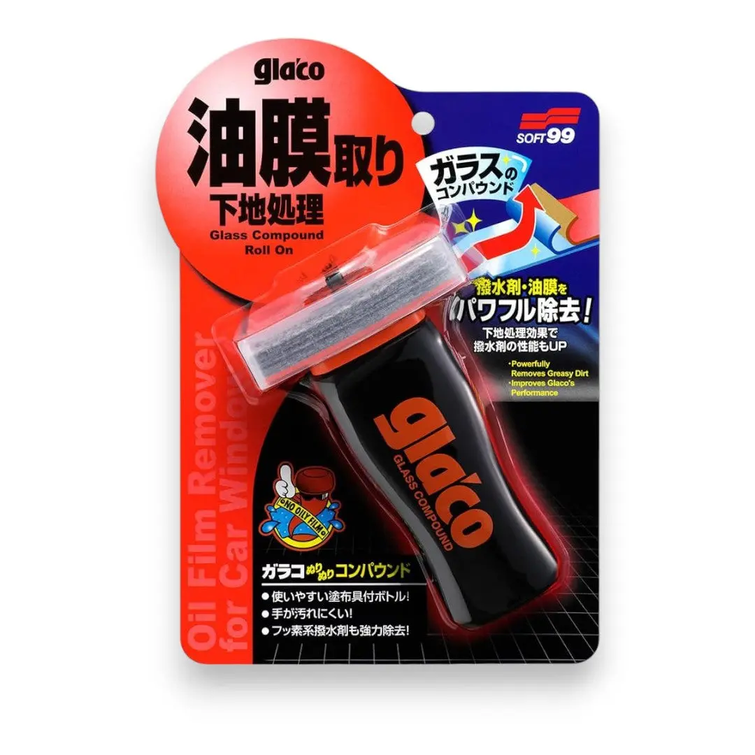 Soft99 Glaco Glass Compound Roll On 100Ml 1