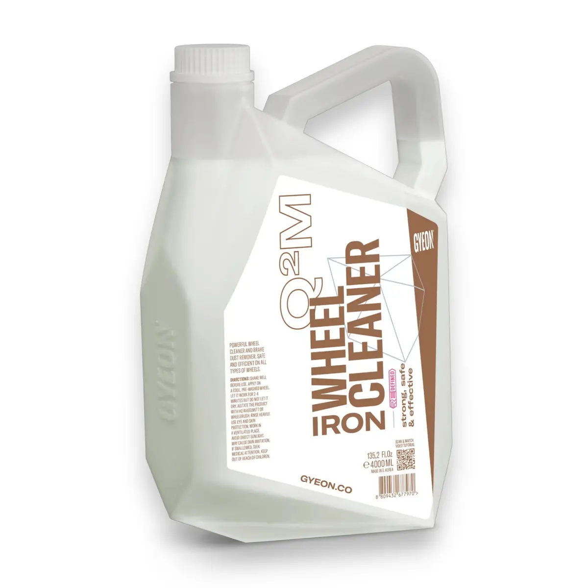 Gyeon Q²m Iron Wheel Cleaner Redefined 4000Ml 1
