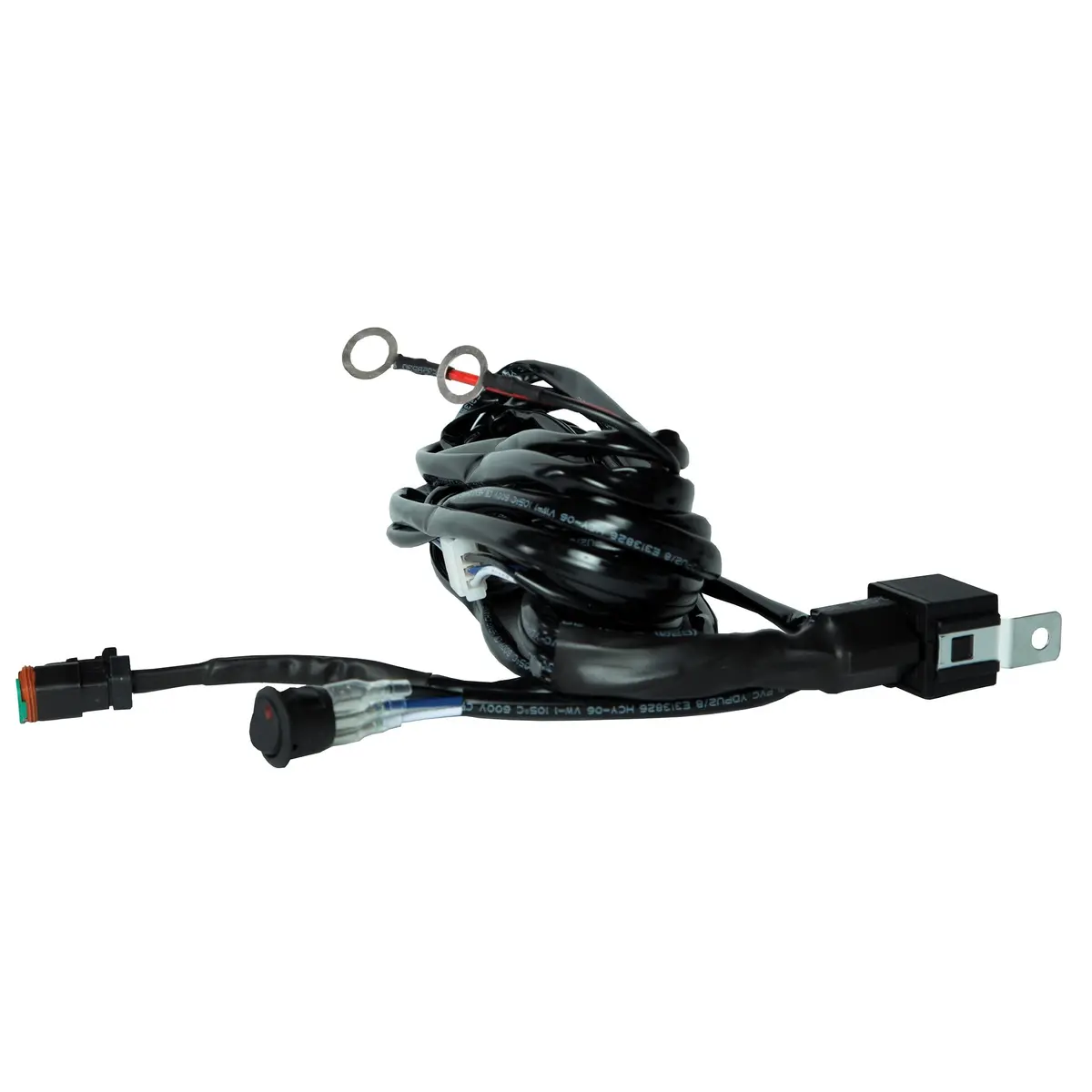 Speed Demon H1 Wiring Harness & Switch (Single Light) 1