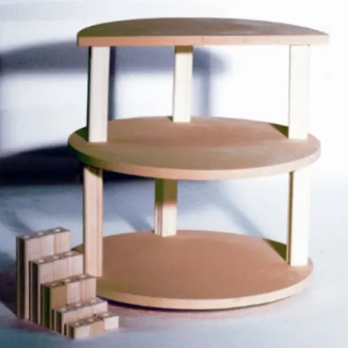 13" Round Full & Half Shelf Kit 1