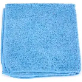 Microworks Microfiber Towel 16" X 16", Blue 12 Towels/Pack - 2502-B-Dz 1
