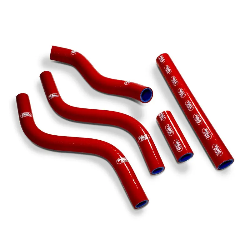 Honda Cr 125 R 1989 Samco Sport Silicone Hose Kit & Stainless Hose Clips Hon-88 1