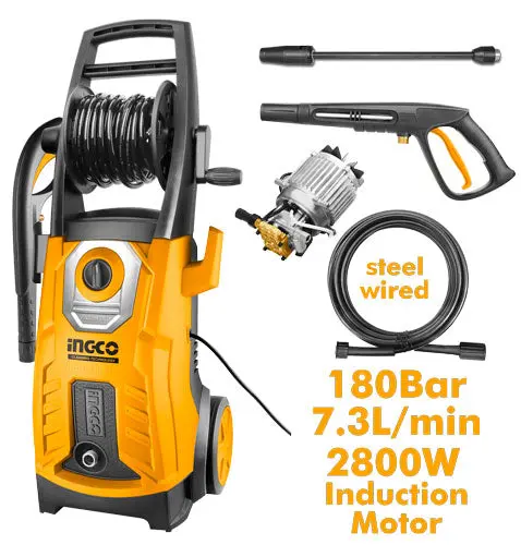Ingco High Pressure Washer 2800W / 180Bar 1