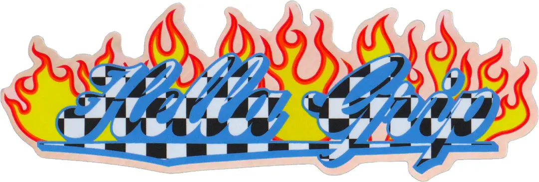 Hella Grip Hot Wheels Sticker 1
