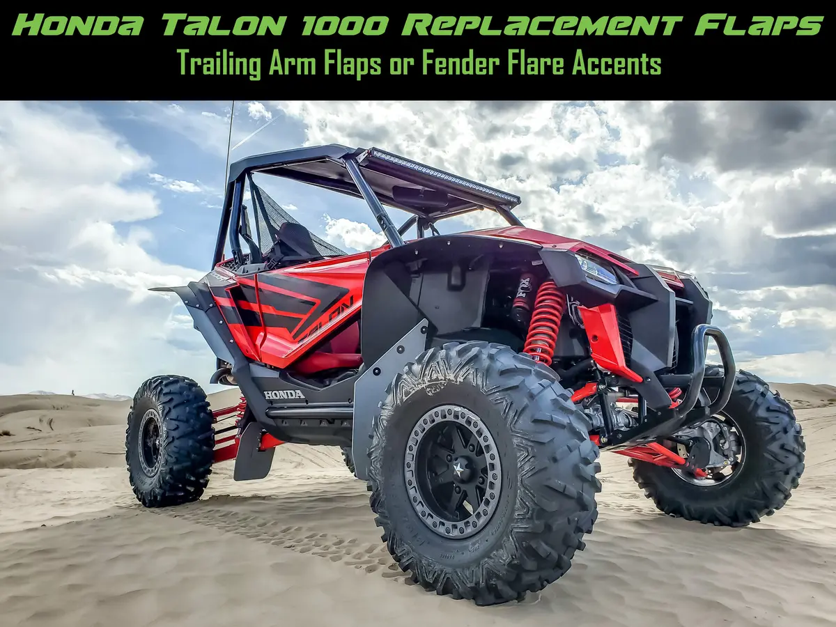 Honda Talon Replacement Flaps & Accents 1