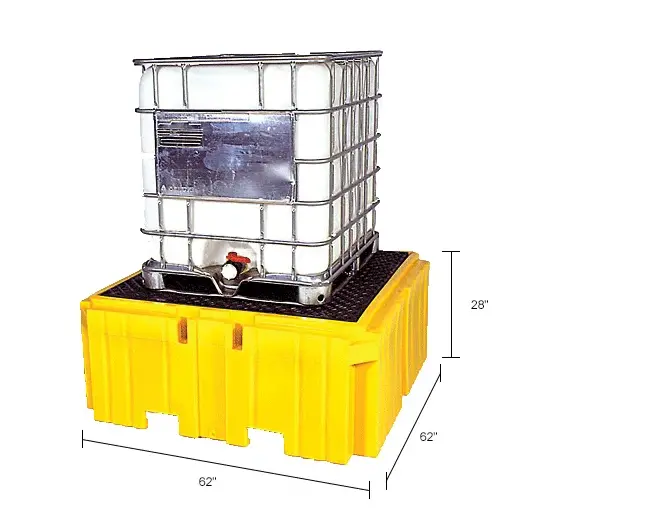 Ultratech Ultra-Ibc Spill Pallet® Plus With Drain 1