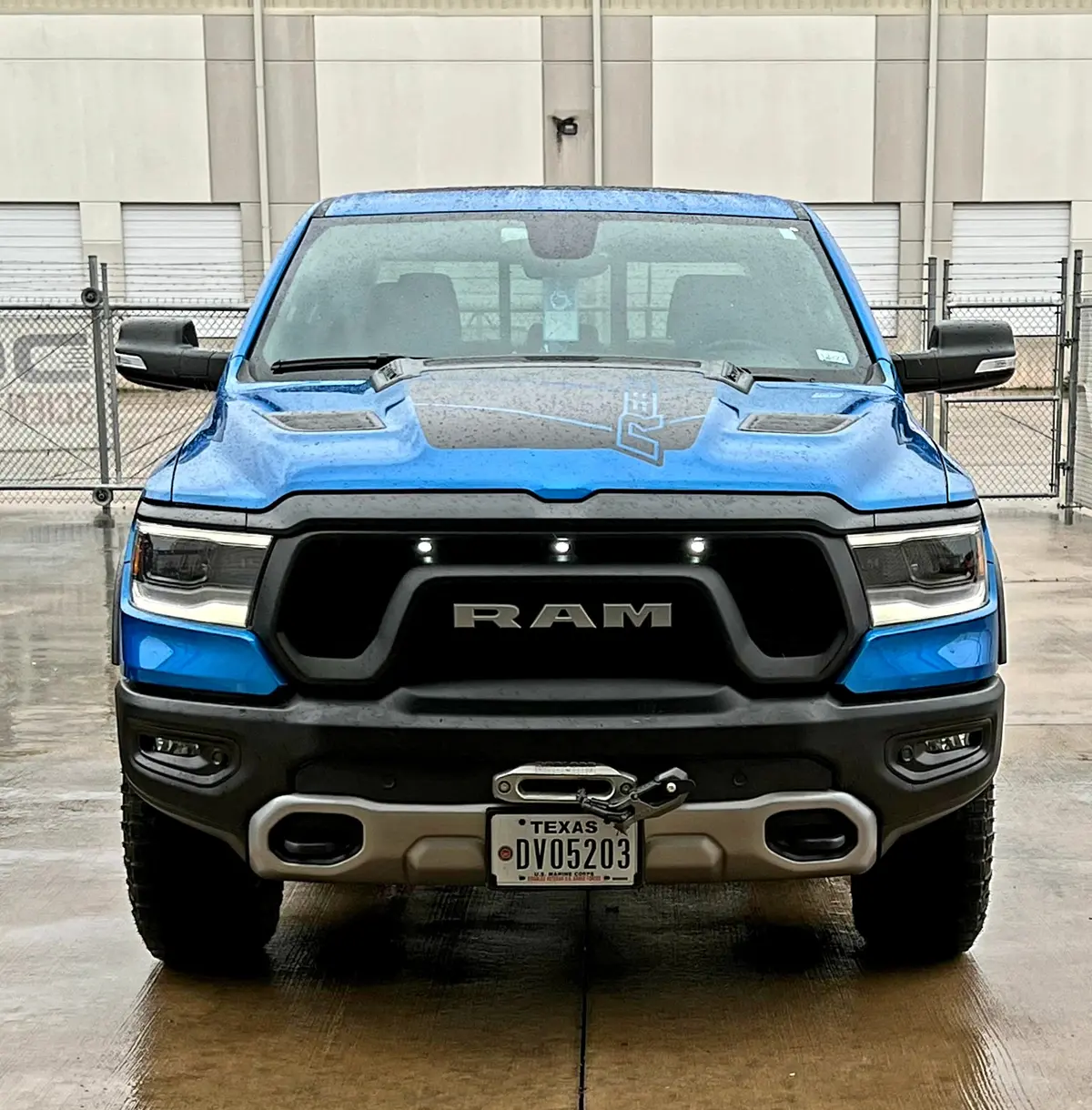 Hidden Winch Mount | 5Th Gen | 2019-2024 Ram Rebel 1