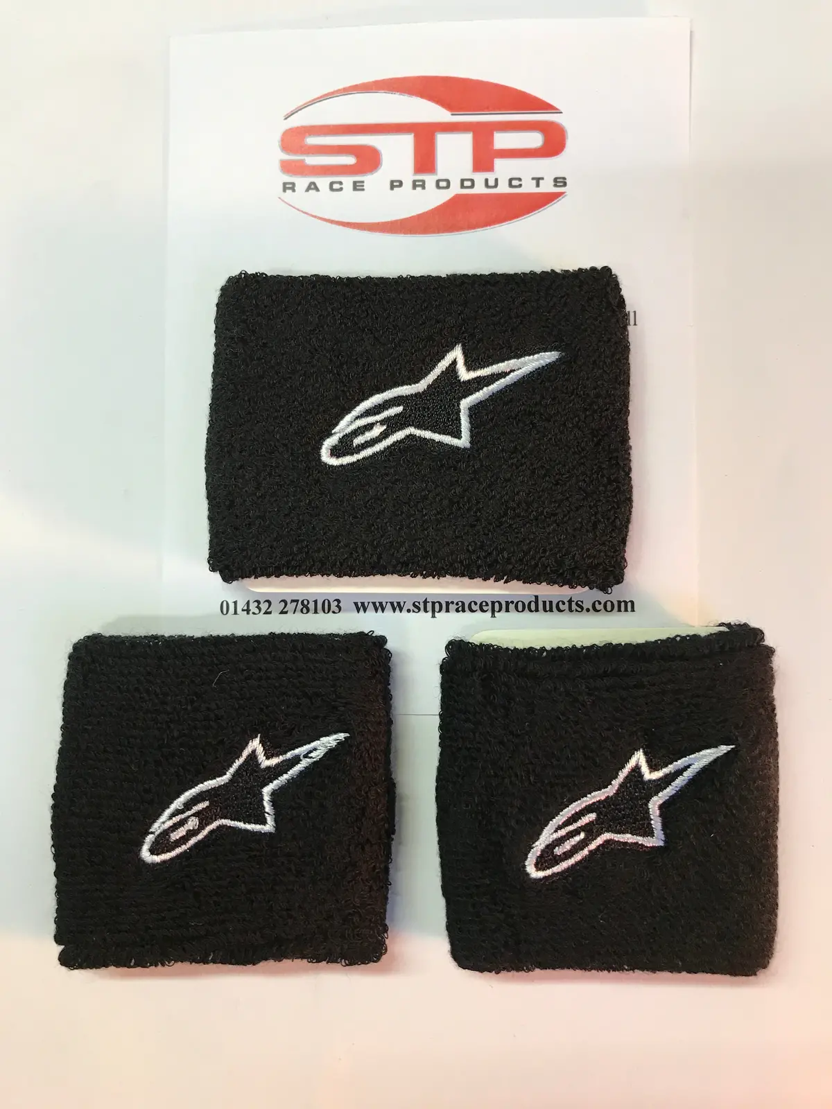 Alpinestars 2 Brake + 1 Clutch  Reservoir Shrouds Socks Cover Mbb 1