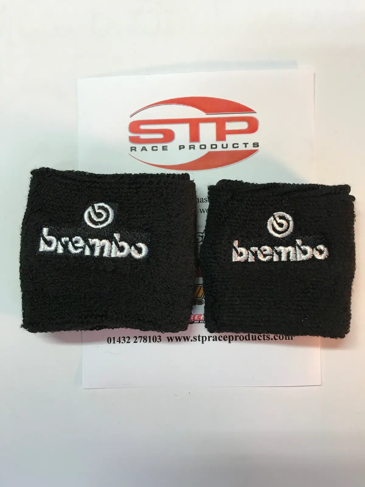 Bre Black Motorcycle Front & Rear Black Brake Master Cylinder Shrouds, Socks Mbb 2