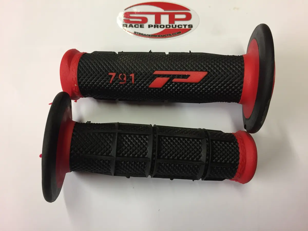 Progrip Soft Touch 791 Red Black Mx Off Road Grips Dual Density 115Mm 1