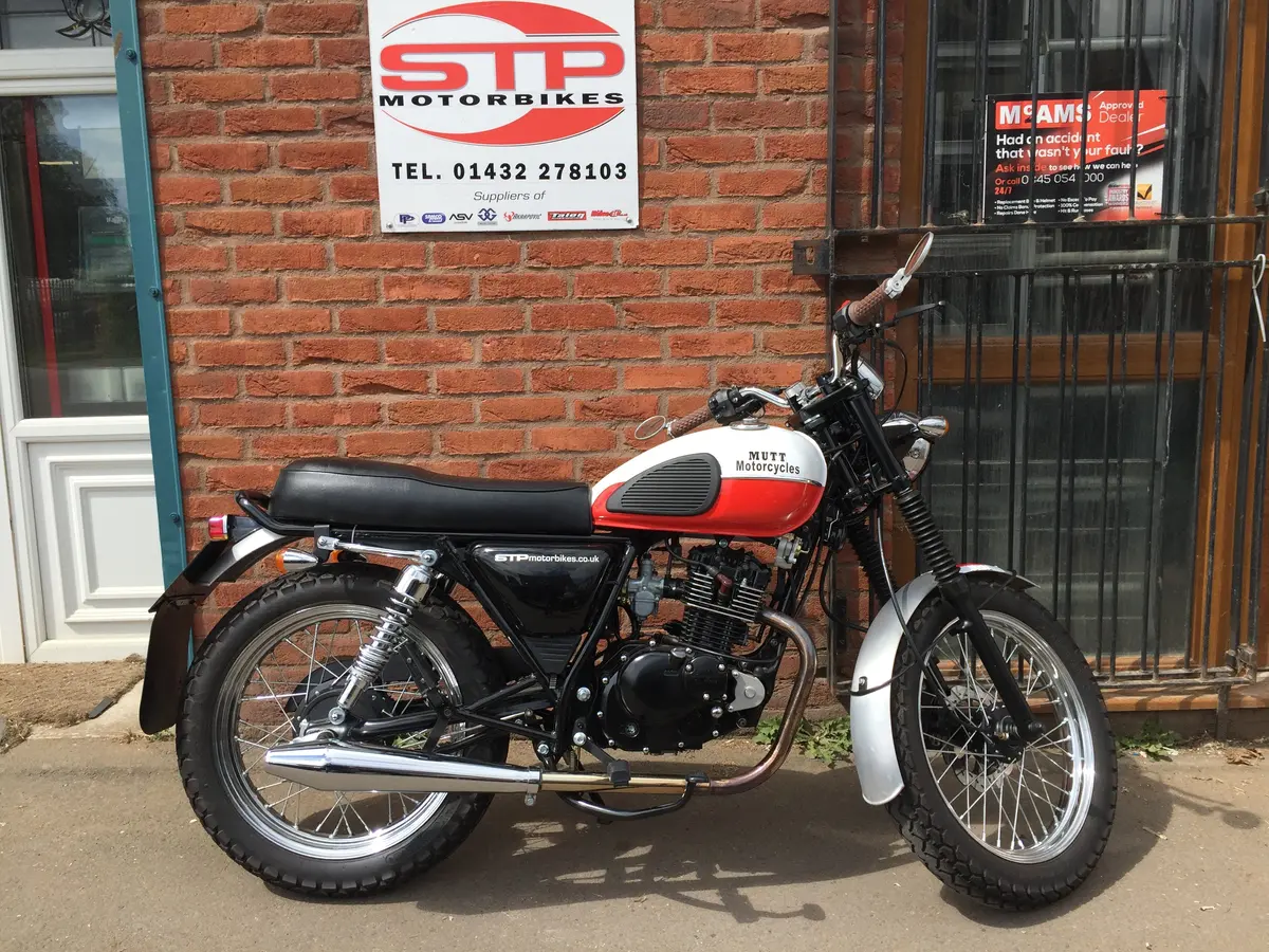 2016 Mutt Desert Racer 125 Cc Red White 1
