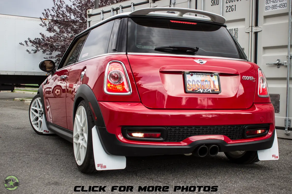 Mini Cooper S (R56) 2008-2014 Rally Mud Flaps 1