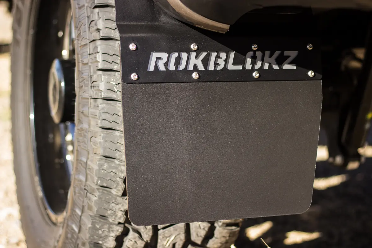 Ford F-250 F-350 Super Duty Srw Step Back 2017+ Mud Flaps 9