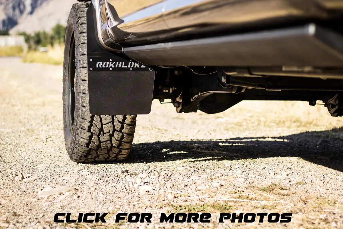 Ford F-350 Super Duty Drw (Dually) Step Back 2017+ Mud Flaps 1