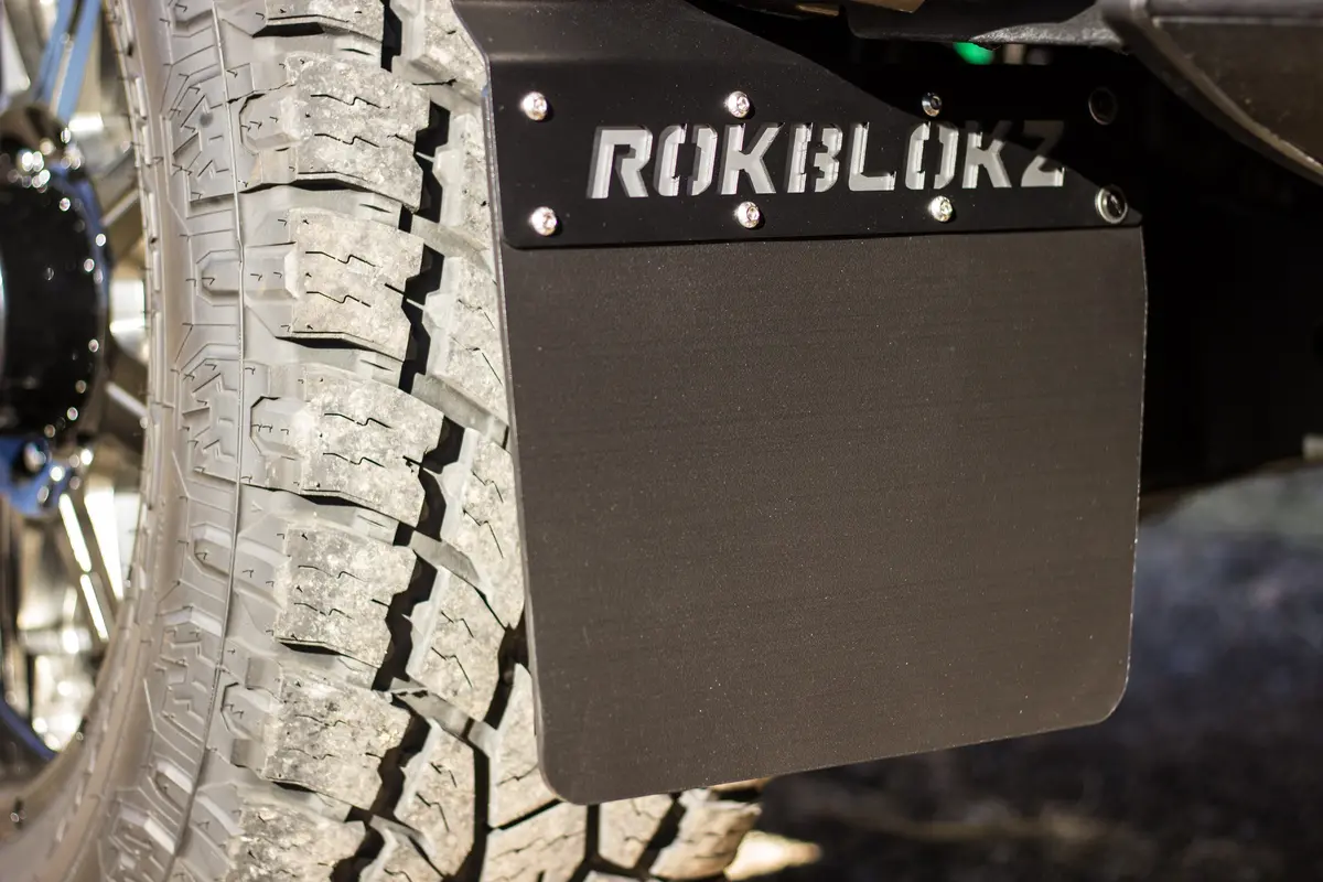 Ford F-250 F-350 Super Duty Srw Step Back 2017+ Mud Flaps 8