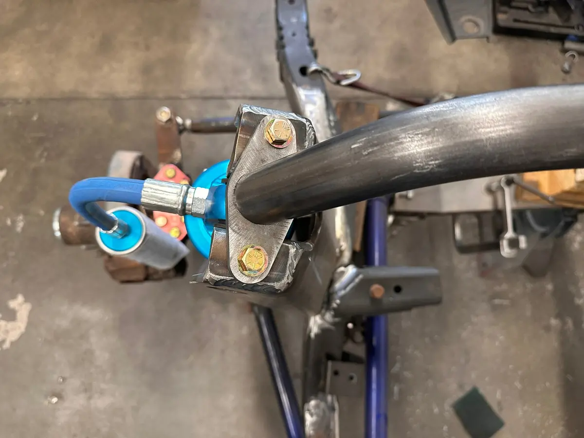 Coilover Front Shock Mount Kit With Crossover Bar 2