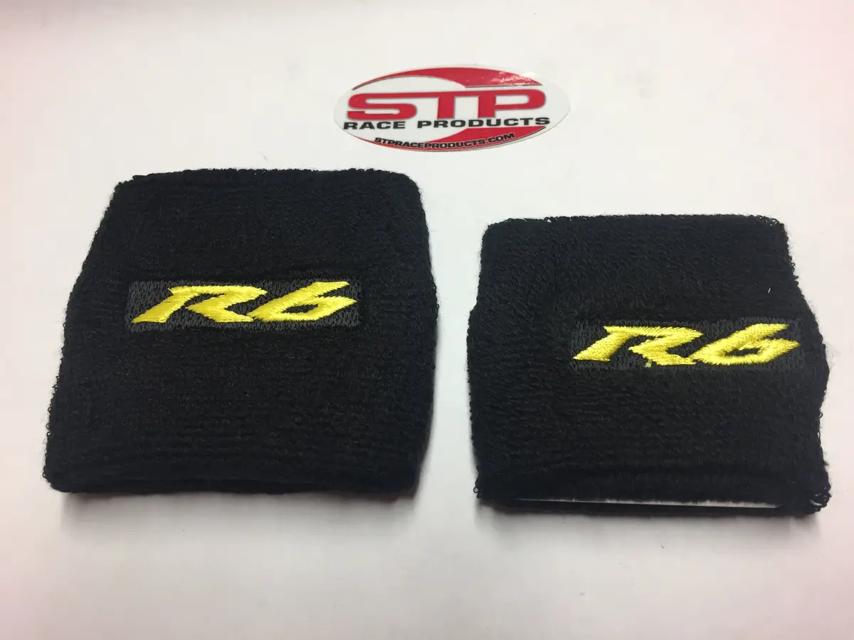 Yamaha Yzf-R6 Motorcycle Front & Rear Brake Master Cylinder Shrouds Socks. Mbb 2