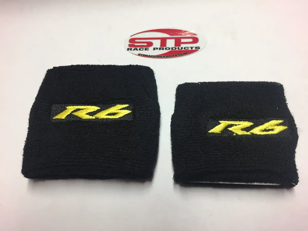 Yamaha Yzf-R6 Motorcycle Front & Rear Brake Master Cylinder Shrouds Socks. Mbb 1