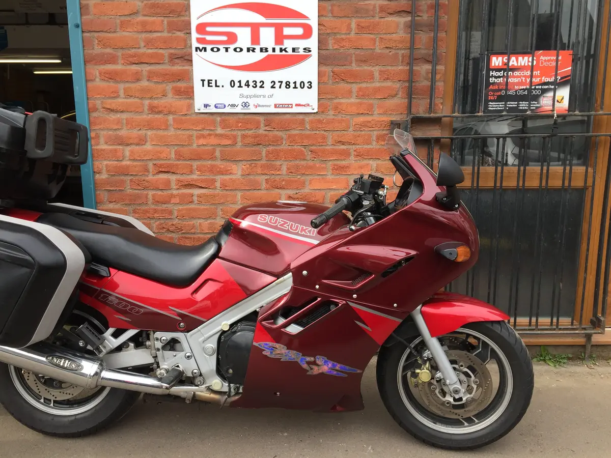 1996 Suzuki Gsx1100f Maroon/Red 1