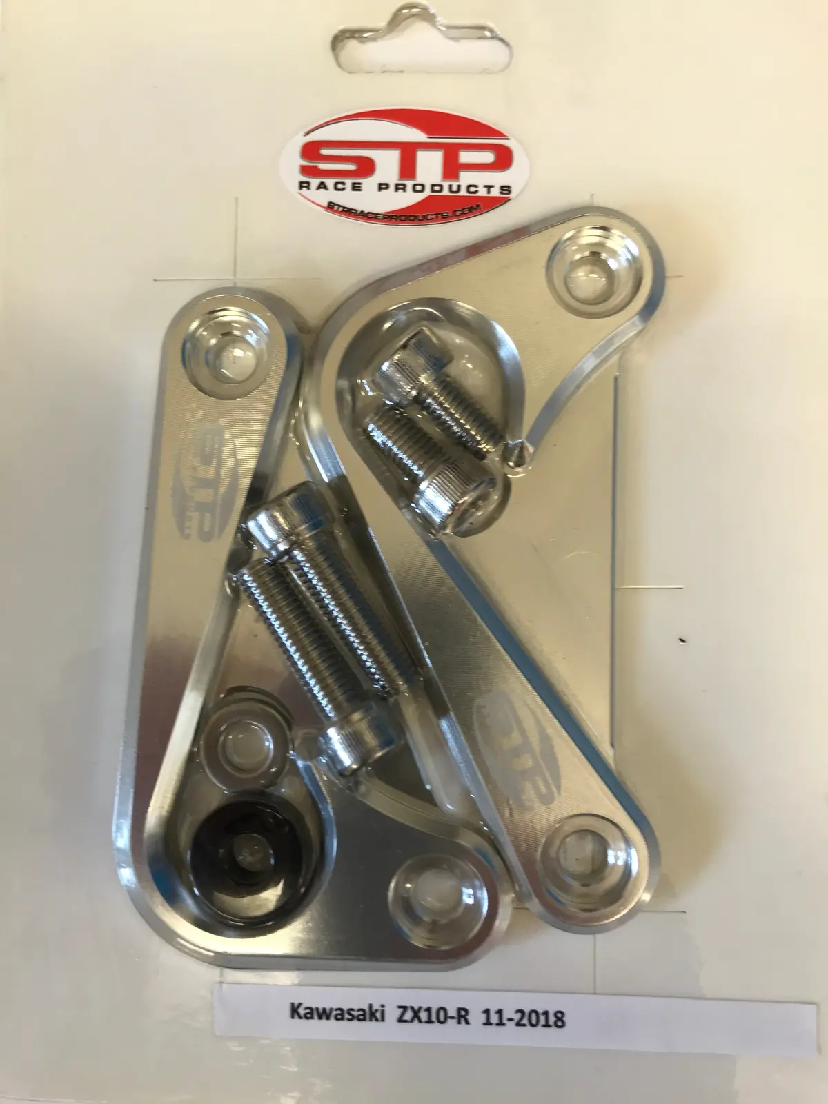 Kawasaki Zx10-R 11-2018  Rear Subframe Transport Hooks Pair Silver. 1
