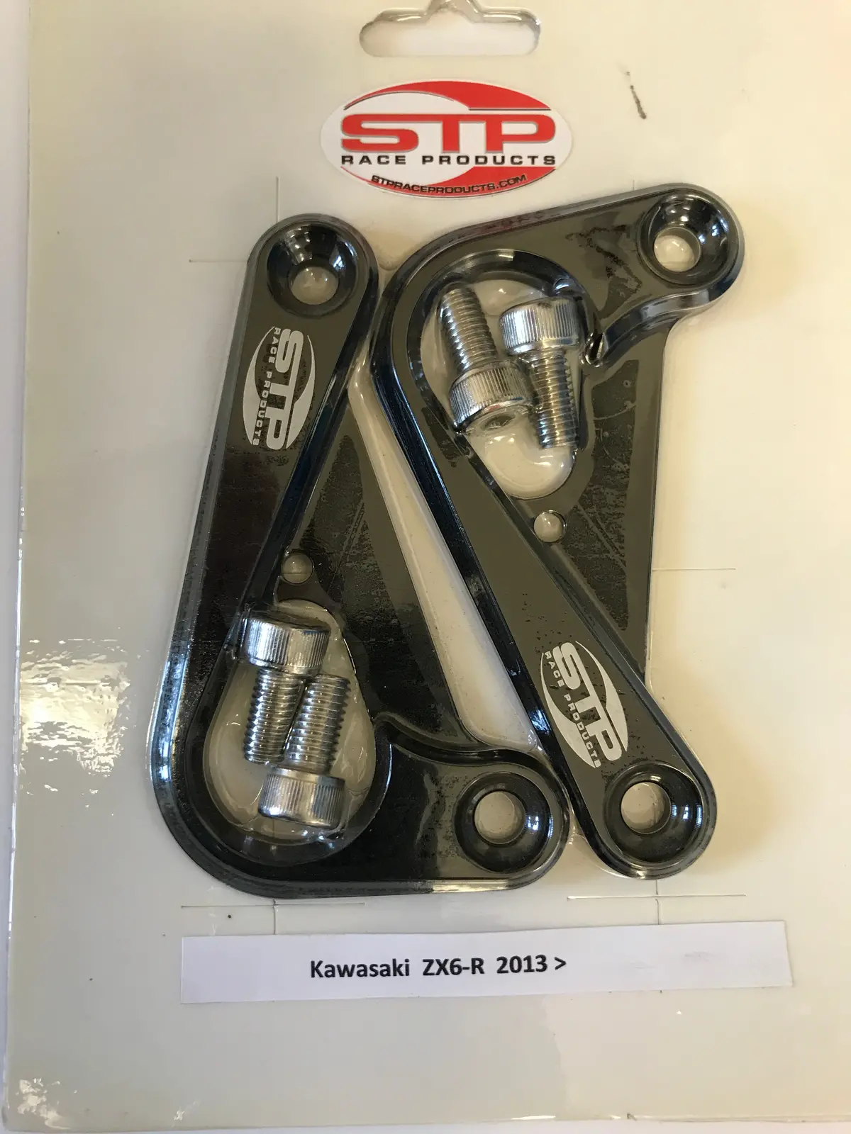 Kawasaki Zx6-R 13-2018  Rear Subframe Transport Hooks Pair Black. 1