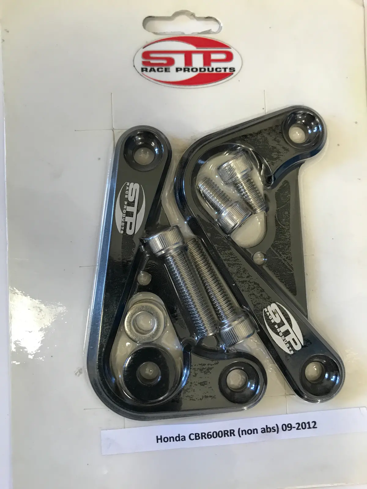 Honda Cbr600rr 09-12 (Non-Abs)  Rear Subframe Transport Hooks Pair Black. 1