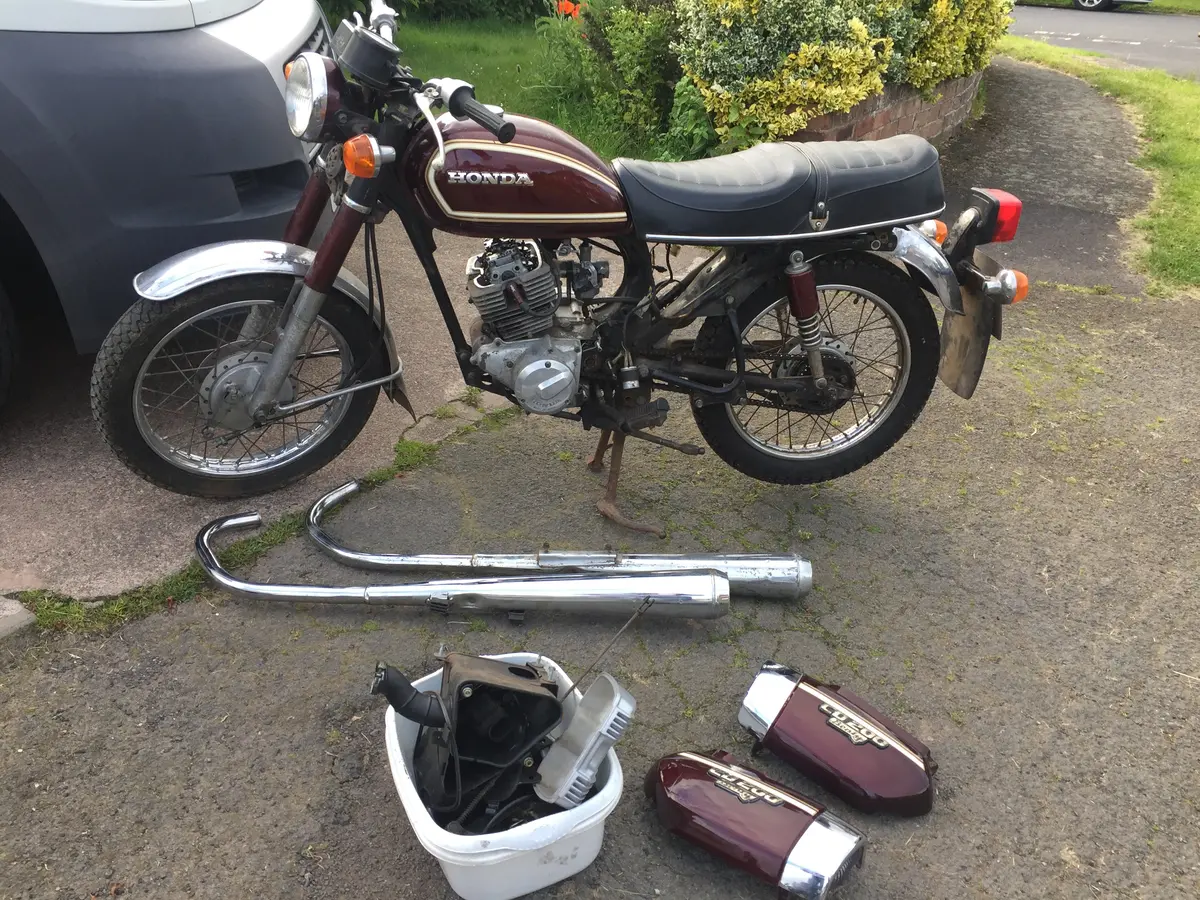 1980 Classic Honda Cd200 Benly  For Restoration 1