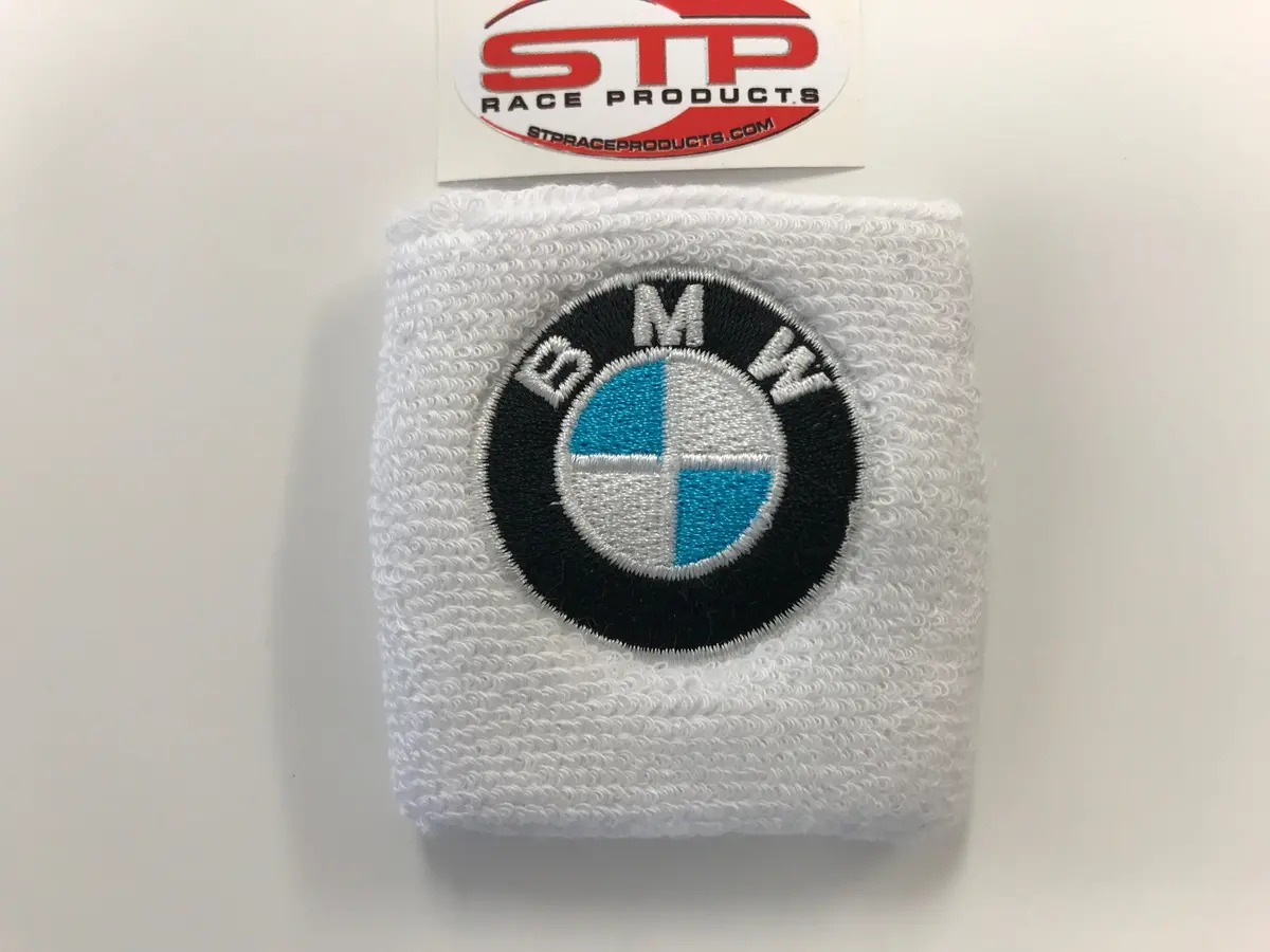 Bmw White Rear Brake Reservoir Shroud Sock Cover Mbb 1