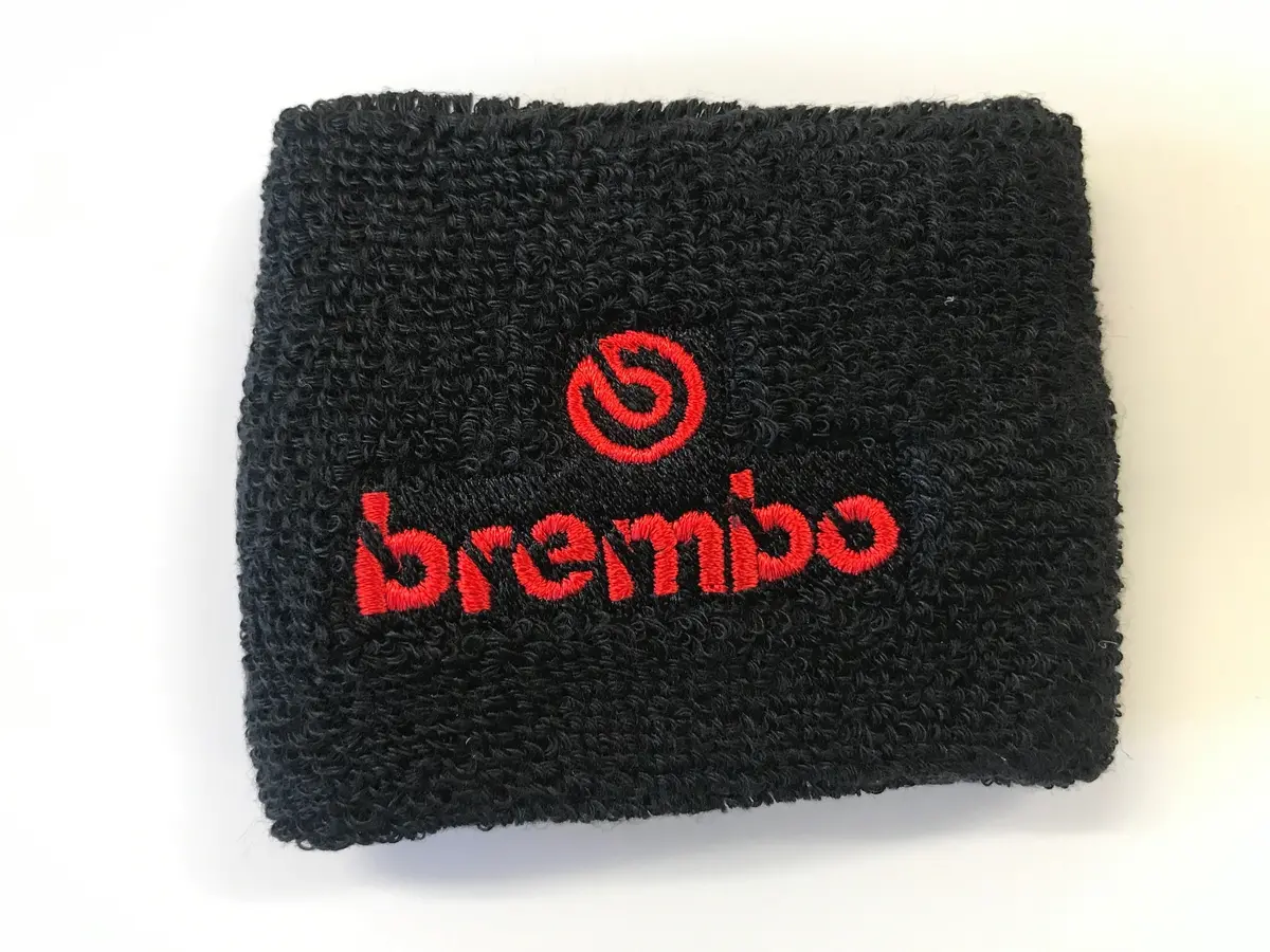 Bre Black/Red Front Brake Reservoir Shrouds/Socks/Cover. Mbb 1