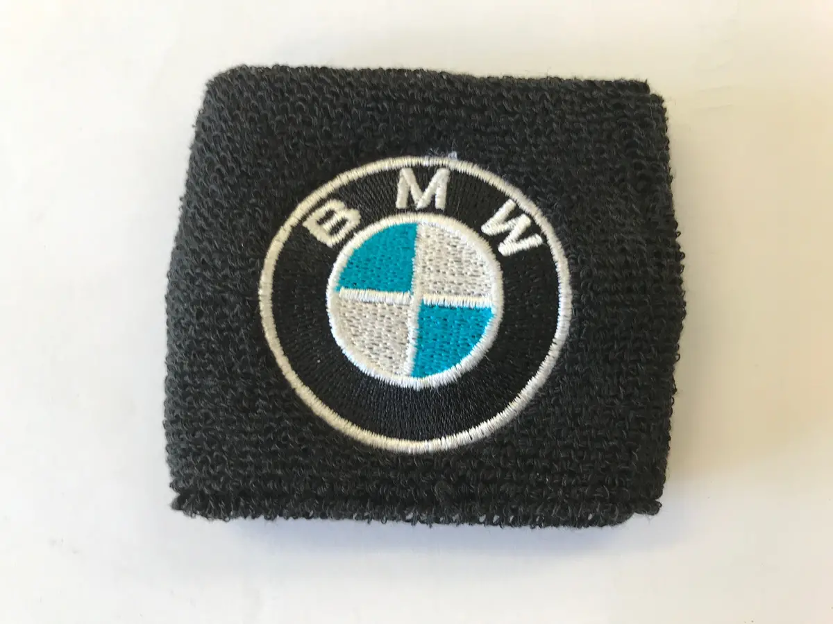 Bmw Black Front Brake Reservoir Shrouds Socks Cover Mbb 1