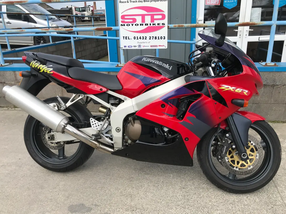 1998 Kawasaki Zx6-R G1 Low Low Miles. Sold 1