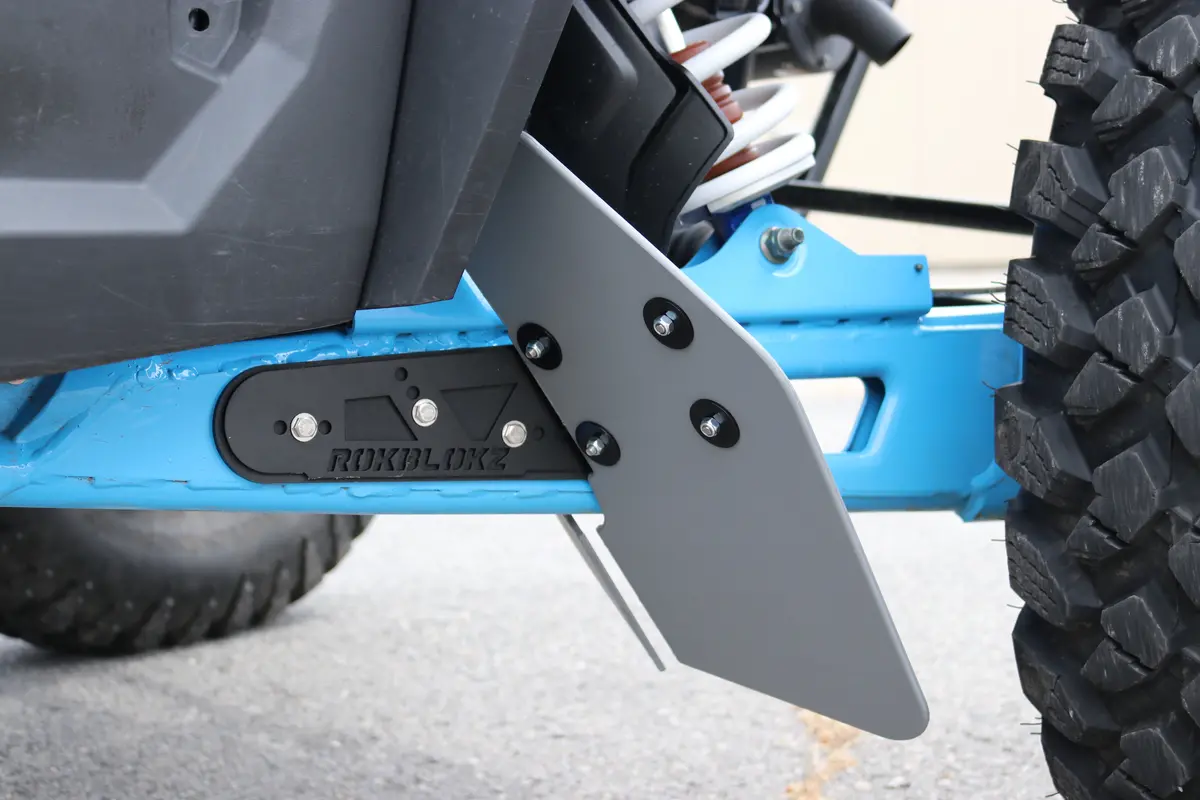 Polaris Rzr Turbo S "The Beast" 2018-2021 Trailing Arm Mud Flaps 1
