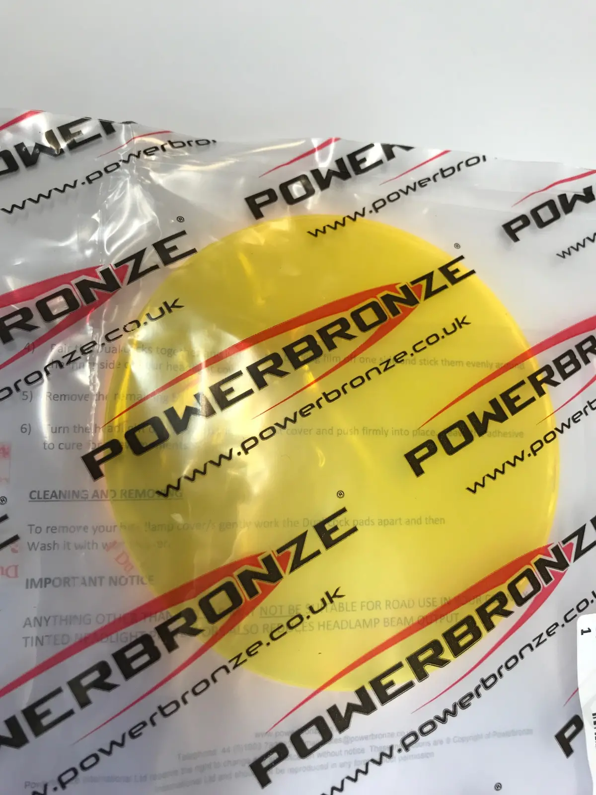 Fits Honda Monkey 18-2025 Yellow Headlight Protectors By Powerbronze Rrp £41 1