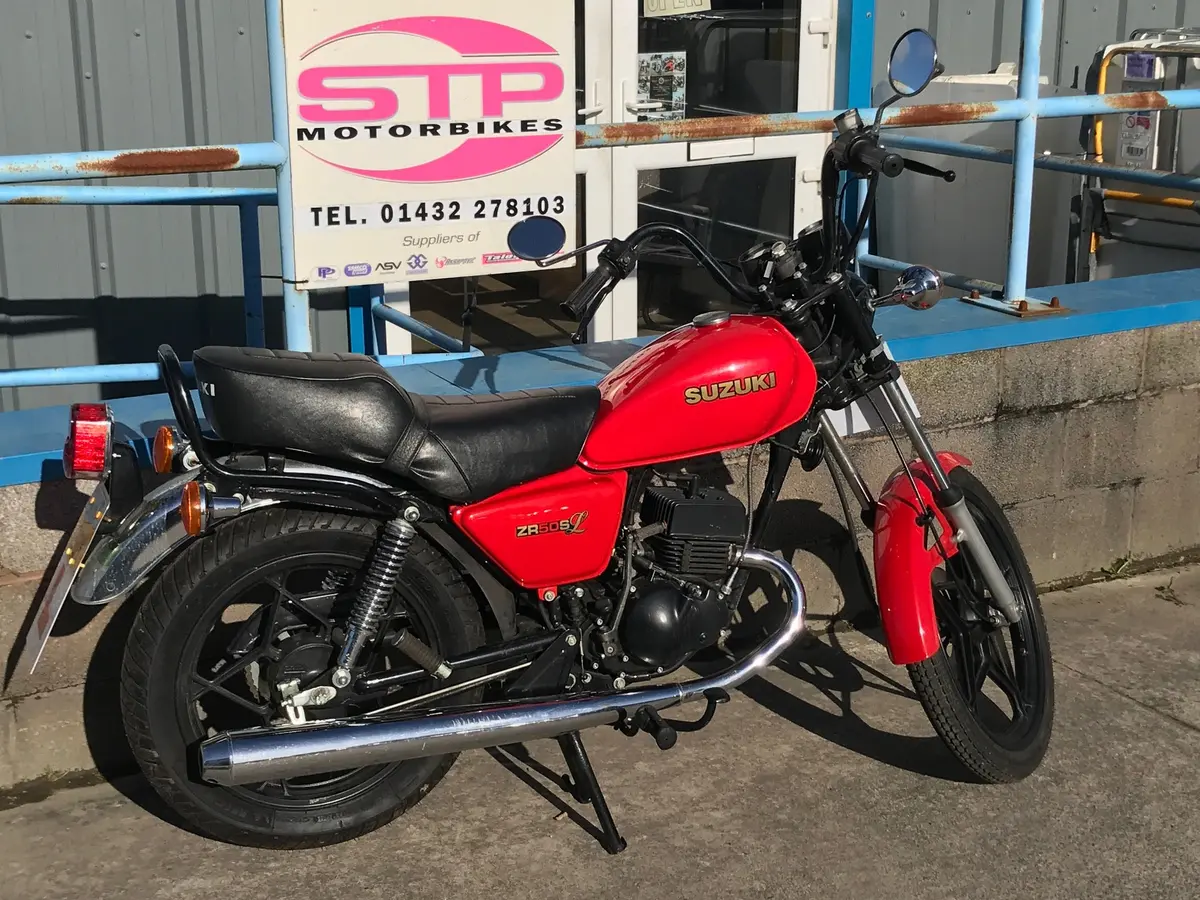 1981 Suzuki Zr50 Sl Classic 50Cc Geared Moped Now Sold 1