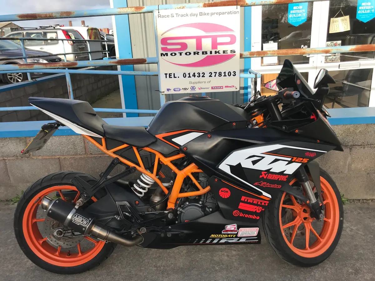 2016 Ktm Rc125  Just 11,614 Miles  Sold 1