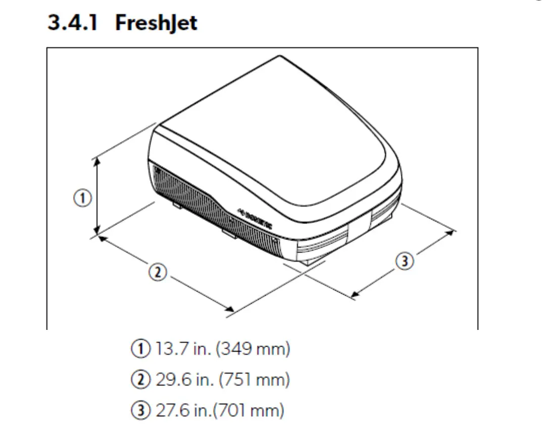 Aire Acondicionado Freshjet 3 Series (Aire Freshjet + Adb) 13,500 Btus. Tambien Disponible En 15,000 Btus +$4,700.00 2